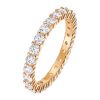 Anello Swarovski Donna Vittore in Oro rosa Cristallo 5257509-8 - 5257509-8